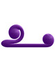 Vibrador com Estimulação de clitóris e Ponto G Snail Vibe Roxo