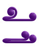 Vibrador com Estimulação de clitóris e Ponto G Snail Vibe Roxo