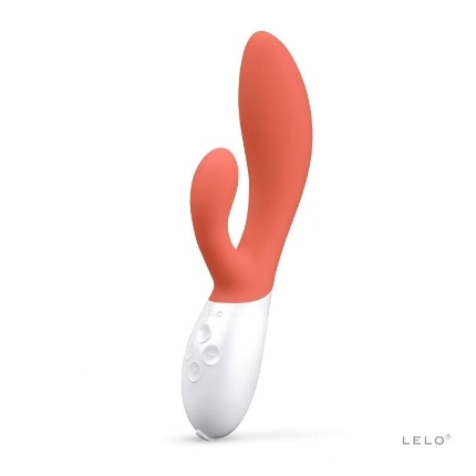 LELO - INA 3 LUXURY CORAL RABBIT VIBRATOR D-229370