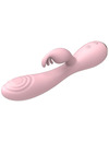 NALONE - MAGIC STICK VIBRATOR WITH RABBIT - LIGHT PINK D-229950