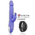 Vibrador Rabbit Mr Boss com rotação e compatível com Watchme Wireless