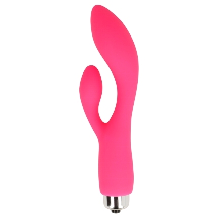 OHMAMA - VIBRATOR WITH RABBIT 12.5 CM PINK D-232950