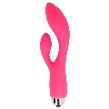 OHMAMA - VIBRATOR WITH RABBIT 12.5 CM PINK