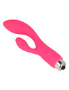 OHMAMA - VIBRATOR WITH RABBIT 12.5 CM PINK D-232950