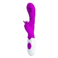 Vibrador Rabbit Pretty Love Lick Roxo