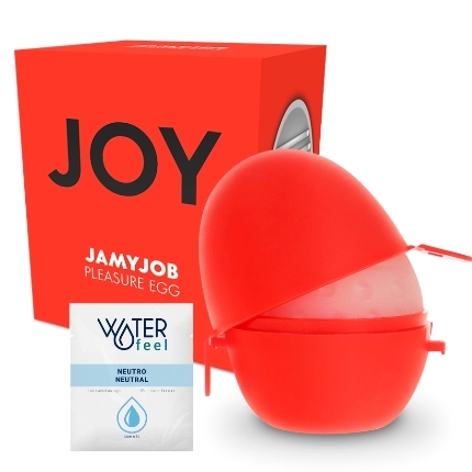 JAMYJOB - EGG MASTURBATOR RED VERSION DISCRETT D-222081