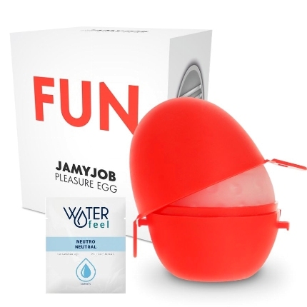 JAMYJOB - EGG MASTURBATOR RED EDITION DISCRETT D-222082