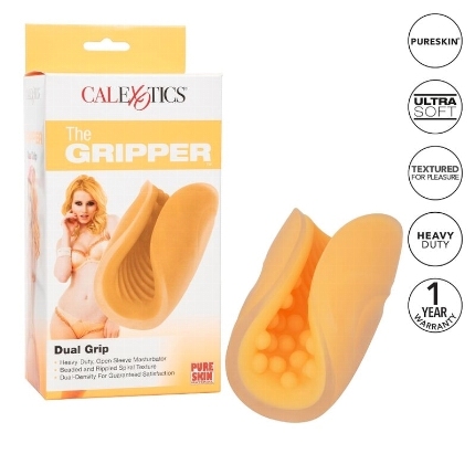 Masturbador Calexotics Espiral Grip Laranja,D-228506