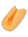 CALIFORNIA EXOTICS - BEADED GRIP MASTURBATOR ORANGE D-228506