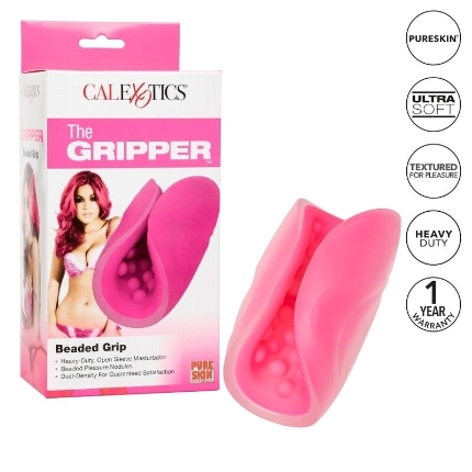 CALIFORNIA EXOTICS - BEADED GRIP MASTURBATOR D-228507