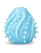 G-VIBE - HUEVO MASTURBADOR TEXTURADO REUTILIZABLE AZUL