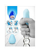 G-VIBE - HUEVO MASTURBADOR TEXTURADO REUTILIZABLE AZUL