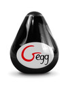 G-VIBE - REUSABLE TEXTURED MASTURBATOR EGG BLACK D-228850