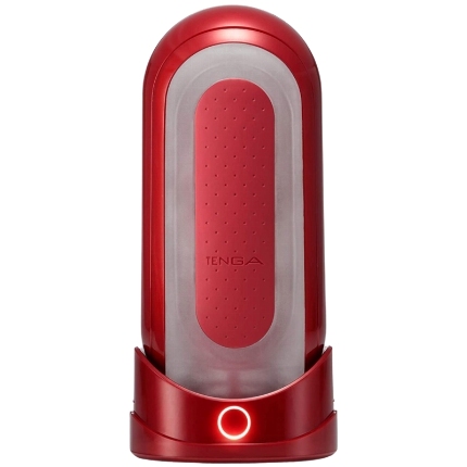 Masturbador Tenga Flip Zero com Aquecimento Vermelho,D-228897