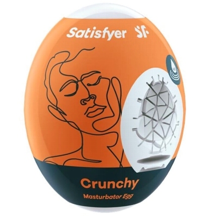 SATISFYER - CRUNCHY MASTURBATOR EGG D-229355