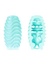 PRETTY LOVE - TURQUOISE DOUBLE SIDED MASTURBATOR EGG D-230777