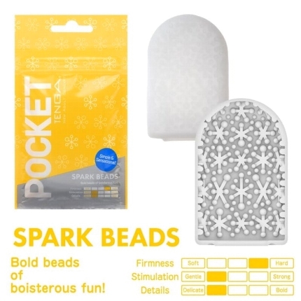 Masturbador Tenga Spark Beads,D-230825