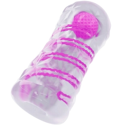 PRETTY LOVE - FANTASY MALE MASTURBATOR WITH INTERNAL SPIRAL AND TRANSPARENT BALLS D-236844