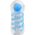 PRETTY LOVE - SMALL MASTURBATOR WITH BLUE SPIRALS
