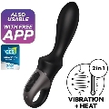 Vibrador Ponto G Satisfyer Climax com Aquecimento Preto