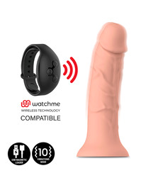 MYTHOLOGY - ASHER ORIGINAL DILDO M - VIBRATOR COMPATIBLE WITH WATCHME WIRELESS TECHNOLOGY D-231922