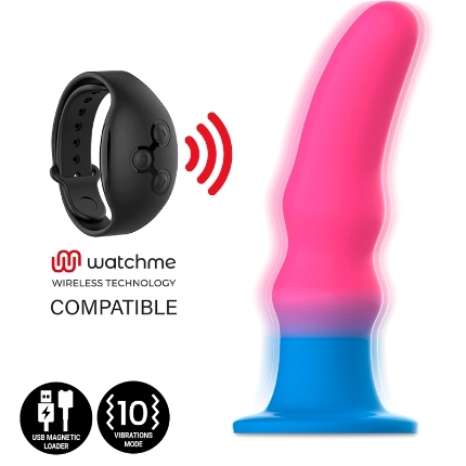 MYTHOLOGY - KUNO UTOPIA DILDO M - VIBRATOR COMPATIBLE WITH WATCHME WIRELESS TECHNOLOGY D-231912