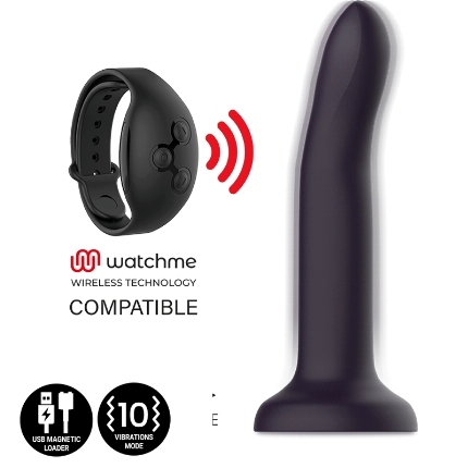 MYTHOLOGY - DUMAN MYSTIC DILDO L - VIBRATOR COMPATIBLE WITH WATCHME WIRELESS TECHNOLOGY D-231916