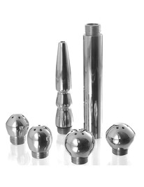 Duche Anal Metal Hard 5 Peças,D-205430