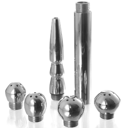 Duche Anal Metal Hard 5 Peças,D-205430