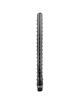 ALL BLACK - RIDGED SHOWER ANAL SILICONE 27 CM D-229333