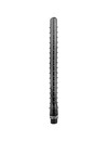 ALL BLACK - RIDGED SHOWER ANAL SILICONE 27 CM D-229333