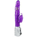 Vibrador Rabbit Baile com Impulso Roxo