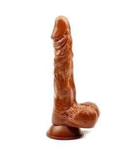 Dildo Being Realistic Brown 21 cm 230002