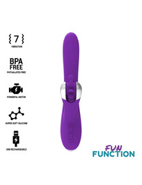 Vibrador Fun Function Wavy Roxo