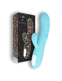 Vibrador Mia com Rotação Azul