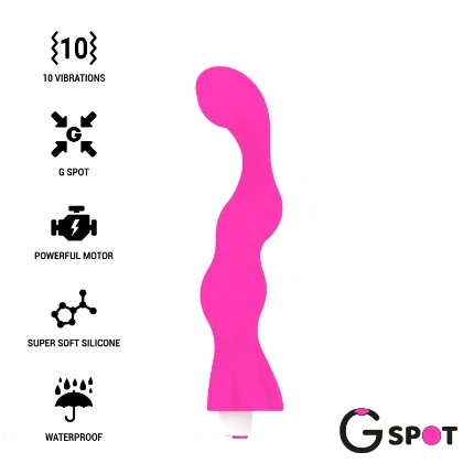 G-SPOT - GEORGE VIBRADOR PUNTO G ROSA CHICLE