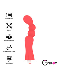 G-SPOT - GOHAN VIBRADOR PUNTO G LIGHT RED