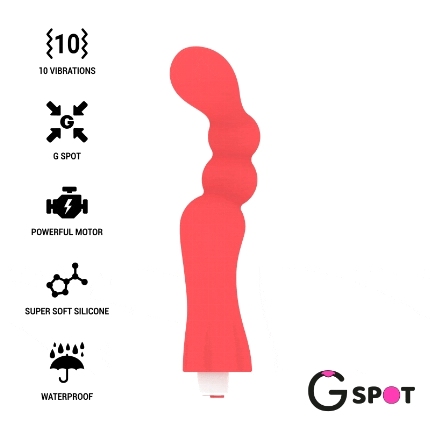 G-SPOT - GOHAH VIBRATOR LIGHT RED D-221265