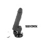 BASECOCK - VIBRADOR REALISTICO CONTROL REMOTO NATURAL CON TESTICULOS 19.5CM