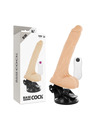 BASECOCK - REALISTIC VIBRATOR REMOTE CONTROL FLESH 19 CM D-223002