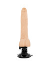 BASECOCK - REALISTIC VIBRATOR REMOTE CONTROL FLESH 19 CM D-223002