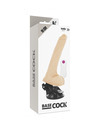 BASECOCK - REALISTIC VIBRATOR REMOTE CONTROL FLESH 19 CM D-223002