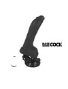 BASECOCK - REALISTIC VIBRATOR REMOTE CONTROL FLESH 19 CM D-223002