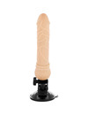 BASECOCK - REALISTIC VIBRATOR REMOTE CONTROL FLESH 19.5 CM D-223006