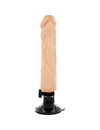 BASECOCK - REALISTIC VIBRATOR REMOTE CONTROL FLESH 21 CM D-223008