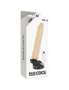 BASECOCK - REALISTIC VIBRATOR REMOTE CONTROL FLESH 21 CM D-223008