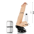 BASECOCK - VIBRADOR ARTICULABLE CONTROL REMOTO NATURAL 20 CM