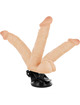 Vibrador Realístico Basecock Articulável com Comando 20 cm,D-223015