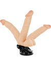 Vibrador Realístico Basecock Articulável com Comando 20 cm,D-223015