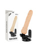BASECOCK - VIBRADOR REALISTICO CONTROL REMOTO NATURAL 19.5 CM